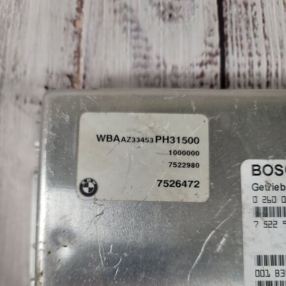 02-05 BMW 325i E46 M56 TRANSMISSION CONTROL MODULE UNIT TCU TCM 7526472 - Picture 2 of 5